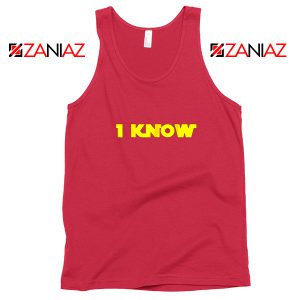 Han Solo I Know Graphic Tank Top Star Wars Tank Top Size S-3XL Red