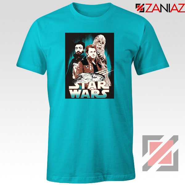 Han Solo T-shirt Star Wars Blue