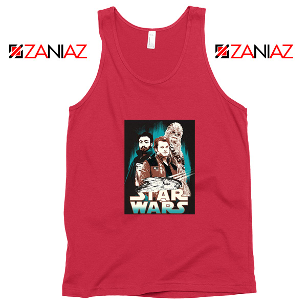 Han Solo Tank Top Star Wars Red