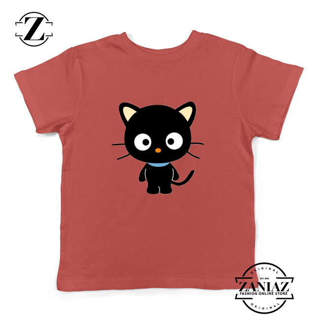 Hello Kitty Youth Shirt Funny Cat Lover Kids Tshirt Size S-XL Red