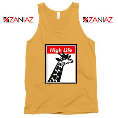 High Life Giraffe Tank Top Funny Animals Women Tank Top Size S-3XL Sunshine