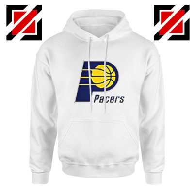 Indiana Pacers Logo White Hoodie