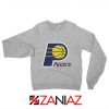 Indiana Pacers Logo Sweatshirt Funny NBA Best Sweatshirt Size S-2XL Sport Grey