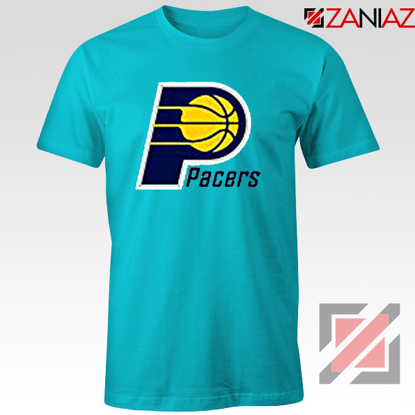 Indiana Pacers Logo Blue T Shirt