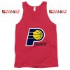 Indiana Pacers Logo Tank Top Funny NBA Best Tank Top Size S-3XL Red