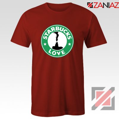 Love Women Tshirt Starbucks Parody Tee Shirt Size S-3XL Red
