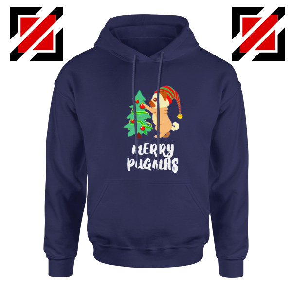 Merry Pugmas Christmas Hoodie
