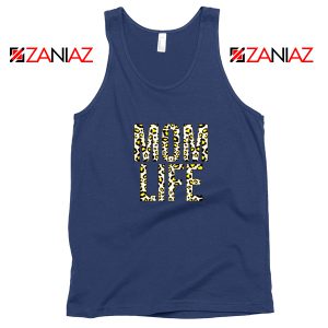 Funny Quote Mom Life Leopard Tank Top