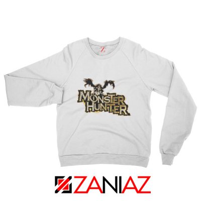 Monster Hunter Sweatshirt Designs Video Games Sweatshirt Size S-2XL White