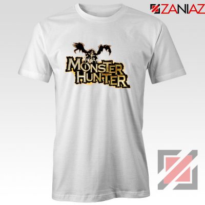 Monster Hunter T shirt Designs Video Games T-Shirt Size S-3XL White