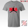 Never Broke Again NBA Tee Shirt Funny NBA T-Shirt Size S-3XL Sport Grey