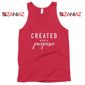 Purpose Gift Women's Tank Top Best Mom Tank Top Size S-3XL Red