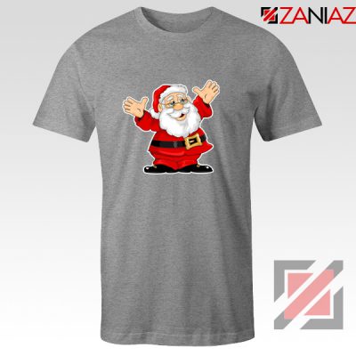 Saint Nicholas Tee Shirt Father Christmas T-Shirt Size S-3XL Sport Grey