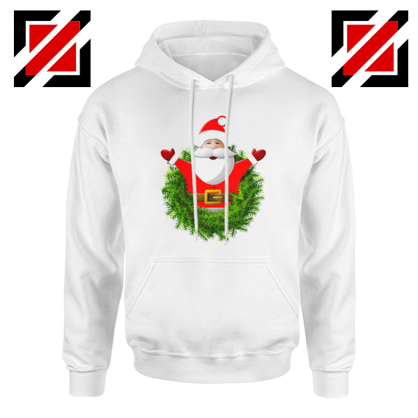 Santa Claws Gift Hoodie Christmas Gift Hoodie Size S-2XL White