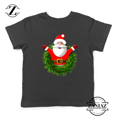 Santa Claws Gift Kids T-Shirt Christmas Kids Shirt Size S-XL Black