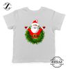 Santa Claws Gift Kids T-Shirt Christmas Kids Shirt Size S-XL White
