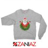 Santa Claws Gift Sweatshirt Christmas Gift Sweatshirt Size S-2XL Sport Grey