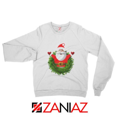 Santa Claws Gift Sweatshirt Christmas Gift Sweatshirt Size S-2XL White