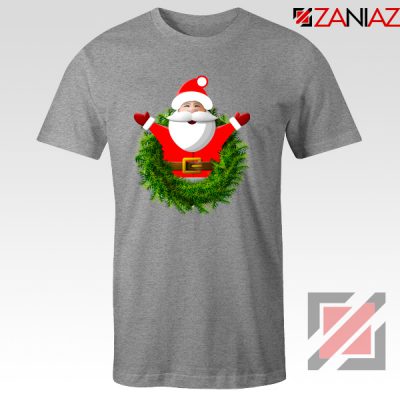 Santa Claws Gift T-Shirt Christmas Gift Tee Shirt Size S-3XL Sport Grey