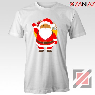 Santa Claws T-Shirt Funny Christmas Gift Tee Shirt Size S-3XL White
