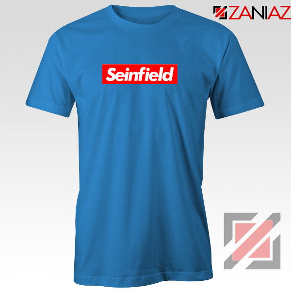 Seinfeld Parody T-Shirt American TV Series T-Shirt Size S-3XL Blue