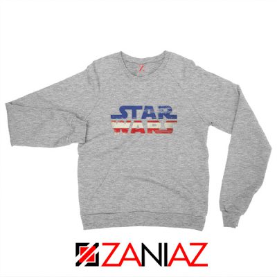 Star Wars American Flag Sport Grey Sweatshirt