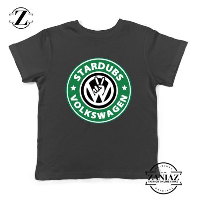Stardubs Volkswagen Merchandise Kids Tshirt Size S-XL Black