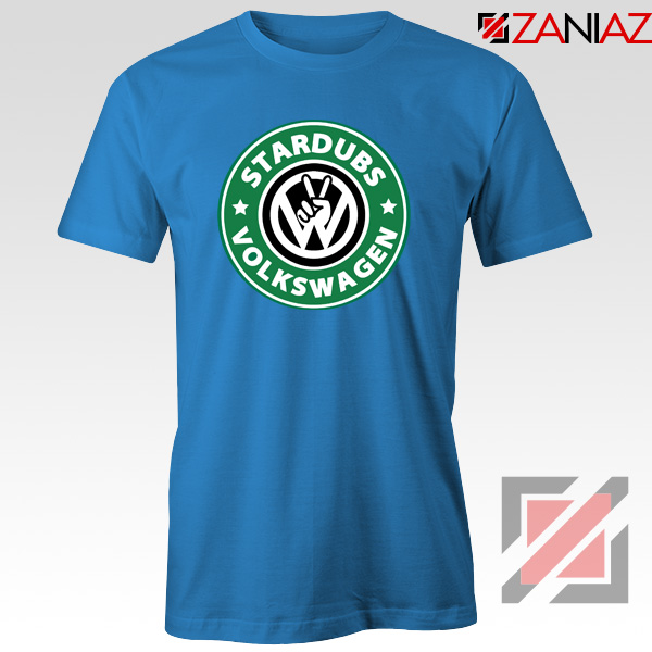 Stardubs Volkswagen T-Shirt Volkswagen Merchandise Tshirt Size S-3XL Blue