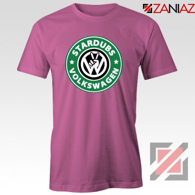 Stardubs Volkswagen T-Shirt Volkswagen Merchandise Tshirt Size S-3XL Pink