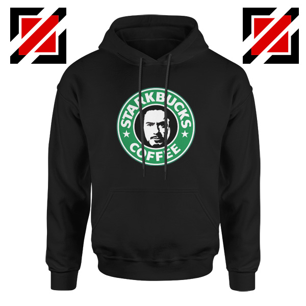 Starkbucks Coffee Hoodie Starbucks Parody Hoodie Size S-2XL Black