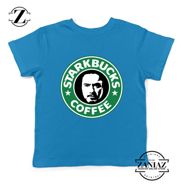 Starkbucks Parody Marvel Comics Kids T-Shirt