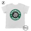 Sterbucks Coffee Starbucks Parody Kids Tshirt Size S-XL White