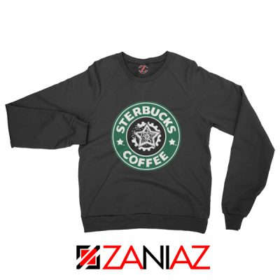 Sterbucks Coffee Sweatshirt Starbucks Parody Sweatshirt Size S-2XL Black