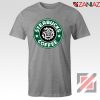Sterbucks Coffee T-Shirt Funny Starbucks Parody Tshirt Size S-3XL Sport Grey