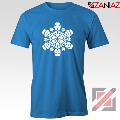 Stormtrooper Snowflake Blue T-Shirt