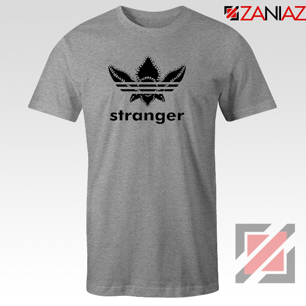 Stranger Things Adidas Logo Tshirt American TV Tee Shirts S-3XL