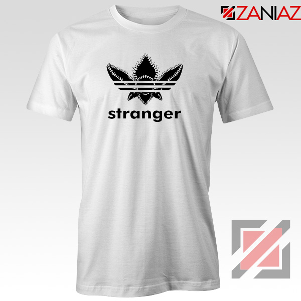 鍔 Instalar en pc único Stranger Things Adidas Logo Tshirt American TV Series Tee Shirts S-3XL