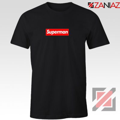 Superman Superhero T-Shirt Supreme Parody Tee Shirt Size S-3XL Black