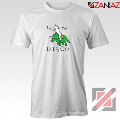 To The Disco T shirt Unicorn Animal Cheap Tee Shirt Size S-3XL White