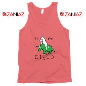 To The Disco Tank Top Unicorn Animal Cheap Tank Top Size S-3XL Coral