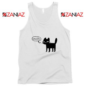 Wellcome Black Cat Funny Tank Top