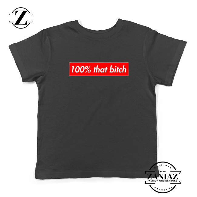 100% That Bitch Box Kids Shirt Lizzo Concert Youth T-Shirt Size S-XL