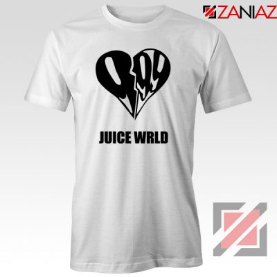 999 Heart WRLD T-Shirt Juicer Rapper Tee Shirt Size S-3XL White