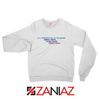 All Legend Juice Wrld Sweatshirt Music Lover Sweatshirt Size S-2XL White