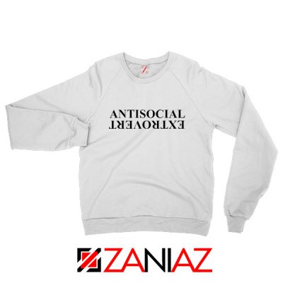 Anti Social Extrovert Sweatshirt Kendrick Lamar Sweatshirt Size S-2XL White