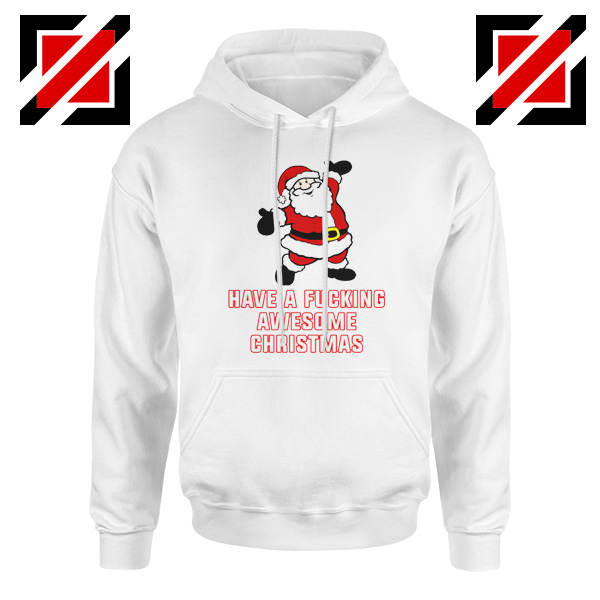 Awesome Christmas Hoodie Ugly Christmas Best Hoodie Size S-2XL White