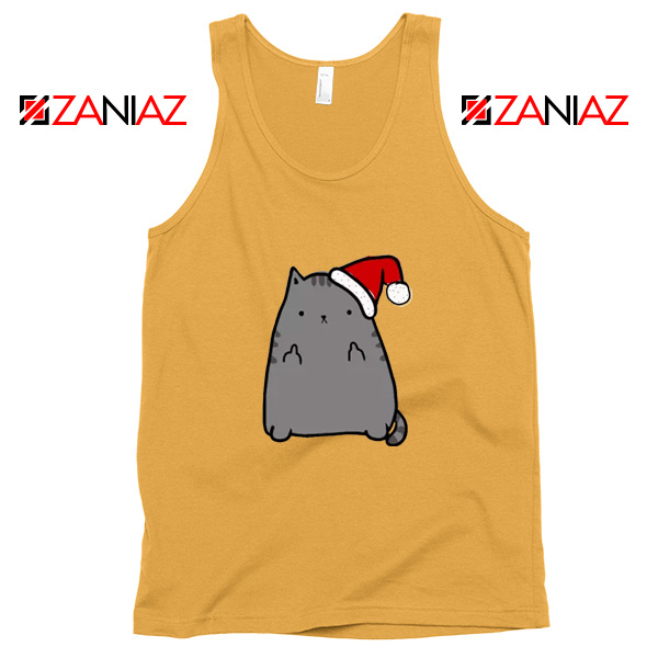 Kitty Meow Christmas Hats Tank Top