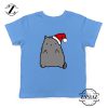 Buy Christmas Kitty Youth T-Shirt Ugly Christmas Kids T-shirt Light Blue