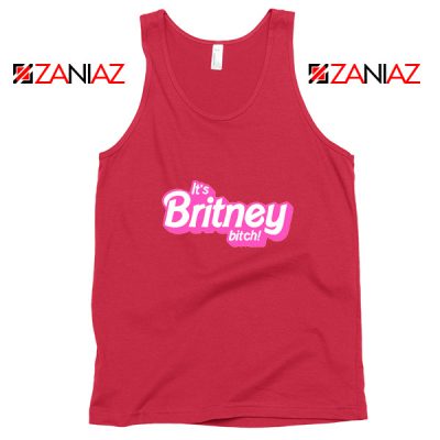 Buy Its Britney Bitch Tank Top Britney Spears Singer Tank Top Size S-3XL Red
