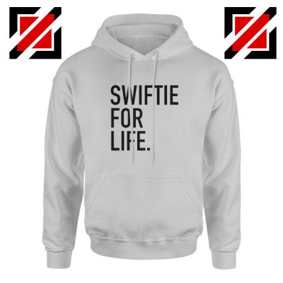 Buy Swiftie For Life Hoodie Sport Grey